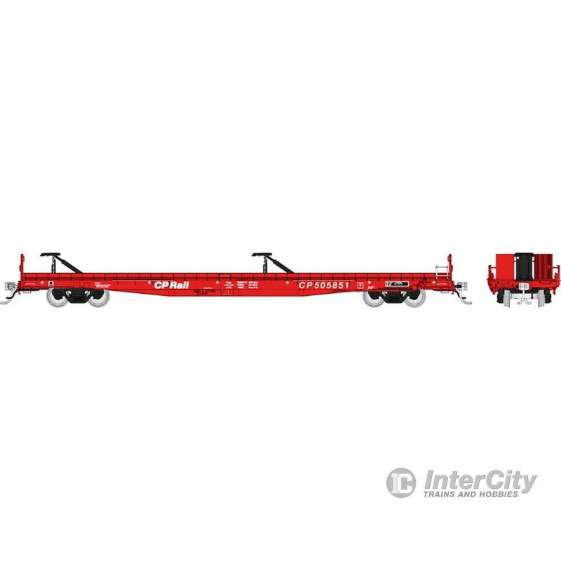 Rapido 151004A HO Marine Industries Piggyback Flatcar: CP Rail: Single Car #2