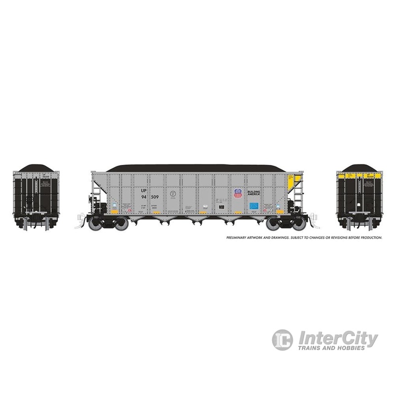 Rapido 169062A HO AutoFlood III Coal Hopper: UP – Building America: Single Car #2