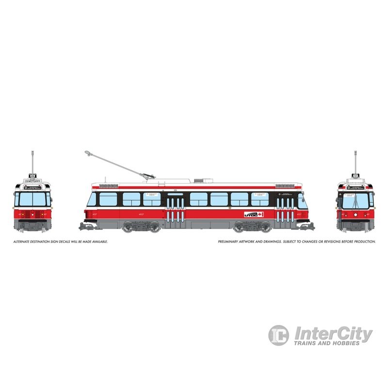 Rapido 702507 HO CLRV (DC/DCC/Sound): Boston UTDC Demonstrator: #4027