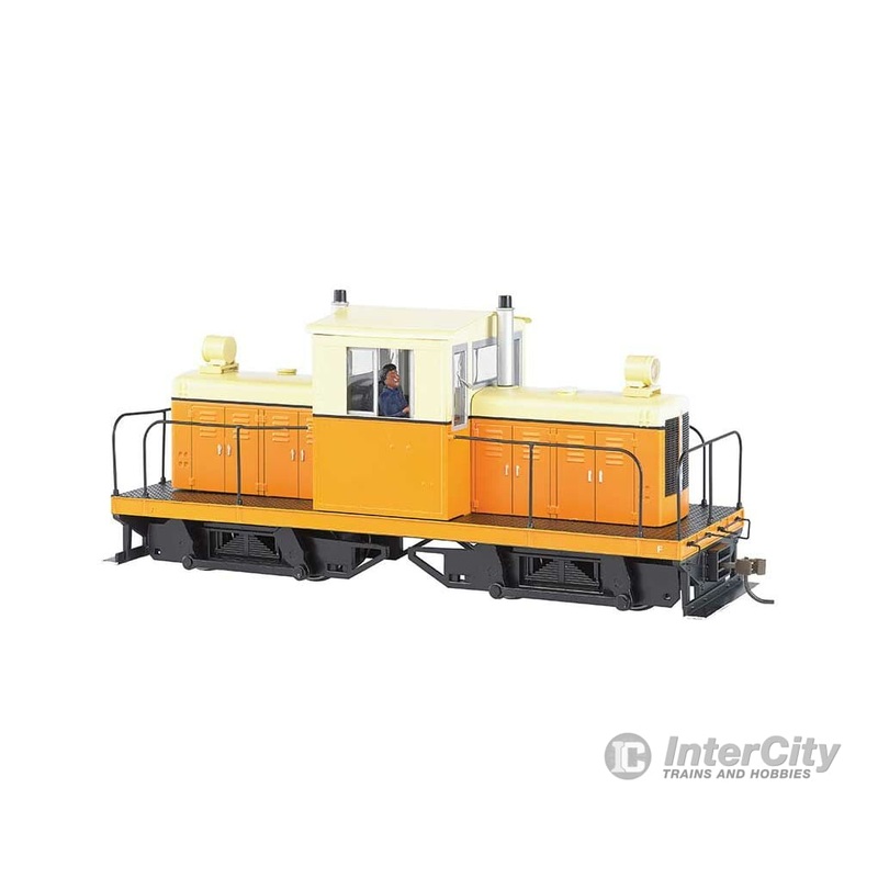 Bachmann 29202 Whitcomb 50-Ton Center-Cab w/DCC – Spectrum(R) — Painted, Unlettered (orange, cream)