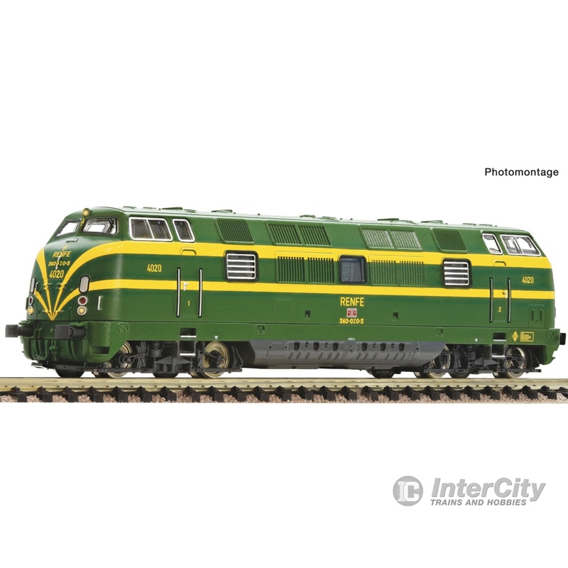 Fleischmann 7370026 N Diesel locomotive 340-020-3, RENFE , DCC Digital Sound