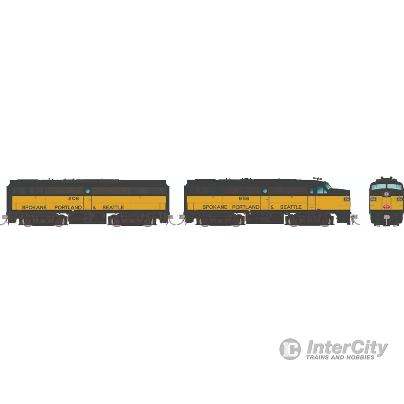 Rapido 037078 HO ALCo FA-1 + FB-1 (DC/Silent): Spokane, Portland & Seattle: #858 + #201