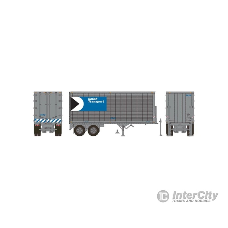 Rapido 403077 HO 26′ Can-Car Dry Van Trailer: Smith Transport: #7629