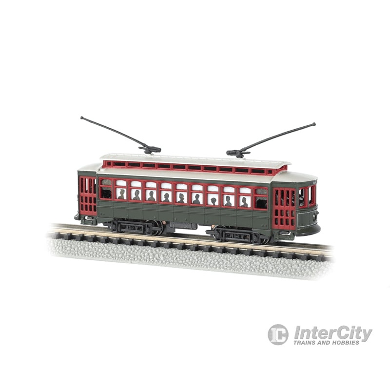 Bachmann 61086 Brill Trolley – Standard DC — New Orleans – Desire Street (Pullman green, red)
