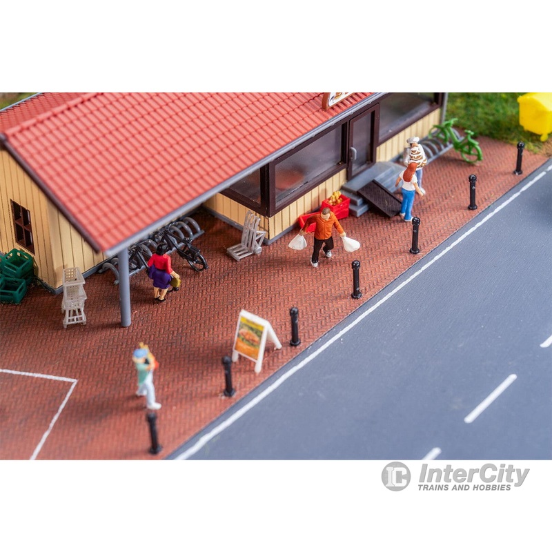 Faller 170316 HO PREMIUM Road film Clinker paving, red