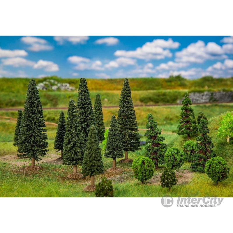 Faller 181540 TT, N 25 Mixed forest trees, small, assorted