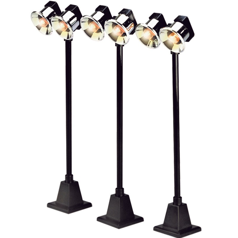 Lionel 6-12927 #65 Yard Lights 3 Pack O Scale