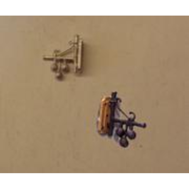 PW263 P&D MARSH  Wall mounted pawnbrokers sign – OO Gauge – unpainted