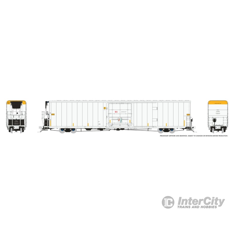 Rapido 167099 HO Greenbrier 7780cuft Reefer: White, data only