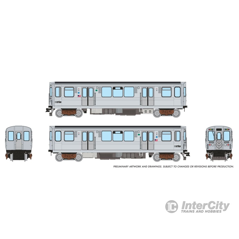 Rapido 588002 N CTA 2600-series L 2-Car Pair (DC/Silent): As Delivered Scheme