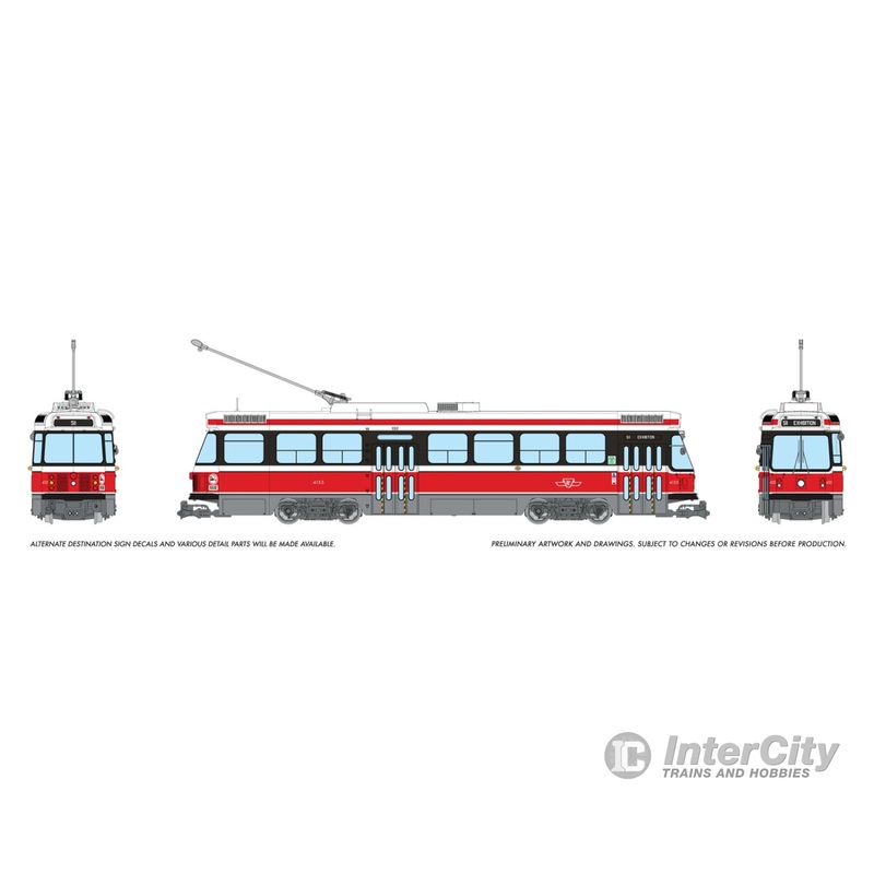 Rapido 702005 HO CLRV (DC/Silent): TTC – Early Scheme: #4135
