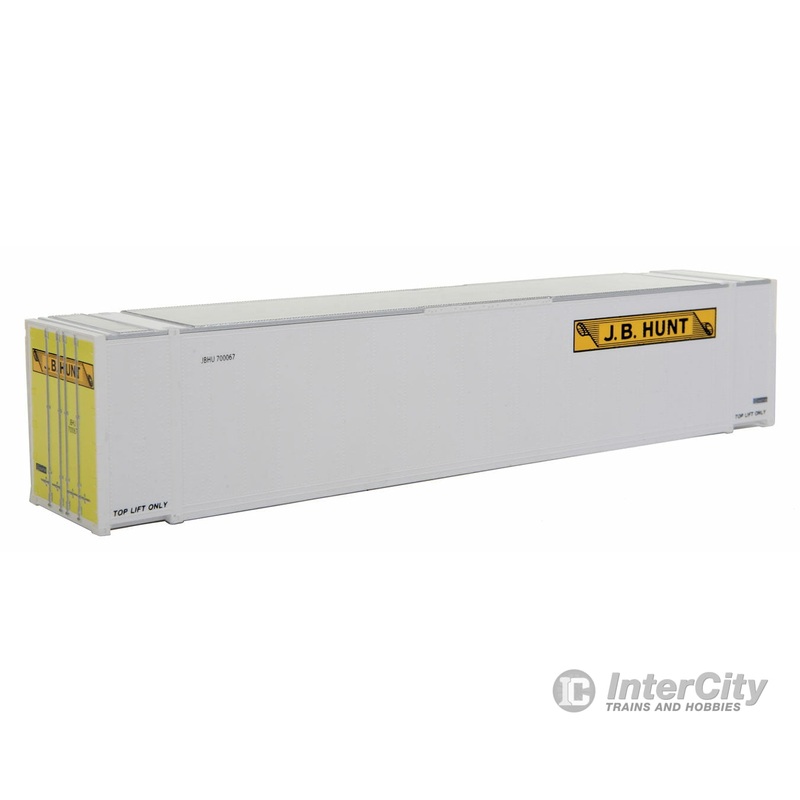 Walthers SceneMaster 8455 48′ Smooth Side Container – Assembled — J.B. Hunt Transport