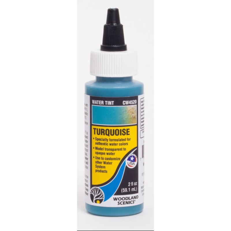 Woodland Scenics WDS CW4520 WDS4520 Water Tint – Turquoise  NEW