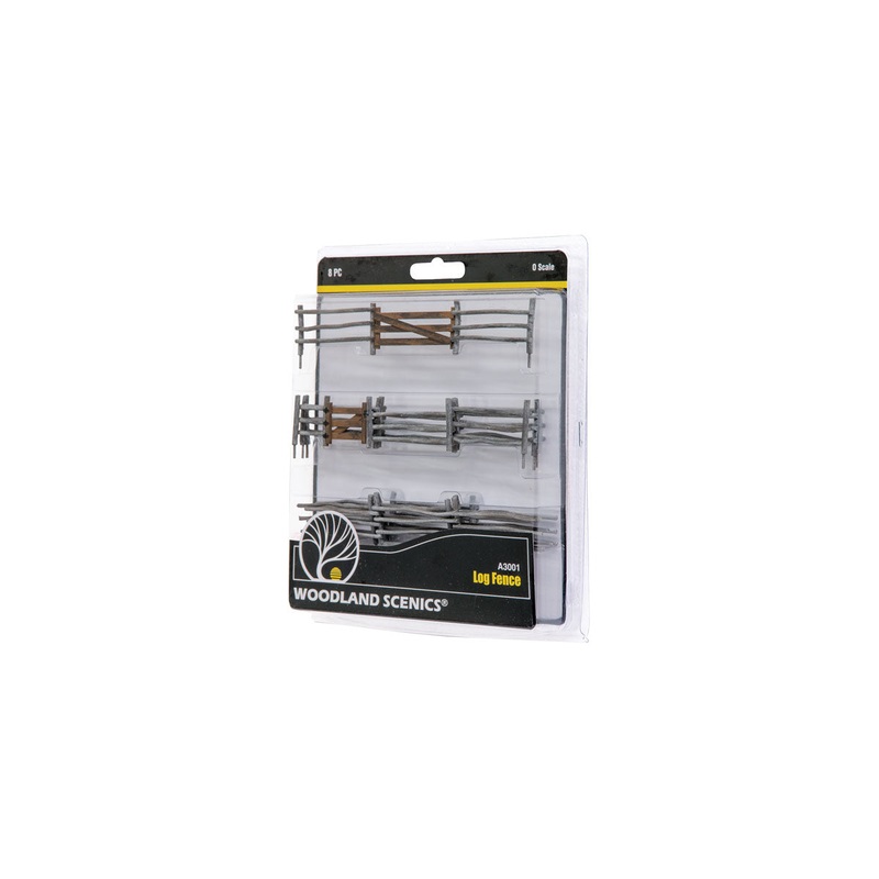 Woodland Scenics WDS3001 Log Fence Fence O Scale