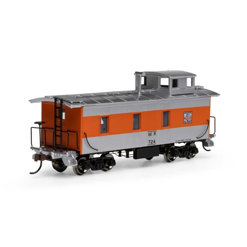 Athearn RND11723 HO 30′ 3-Window Caboose, Western pacific  WP #724 HO SCALE NEW