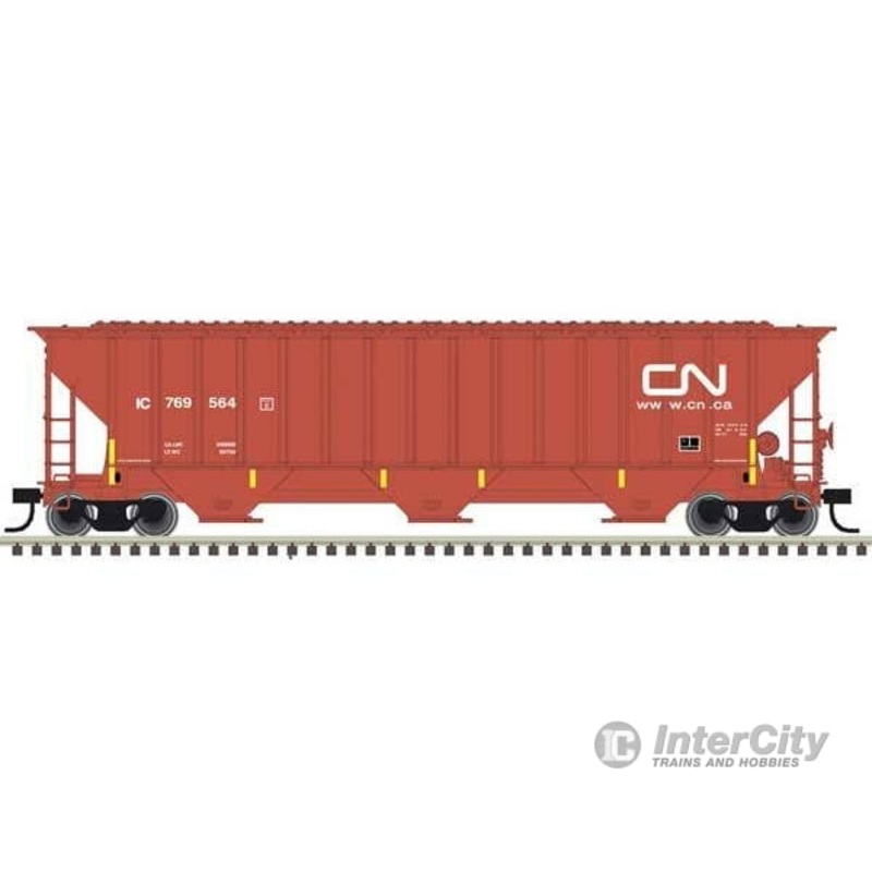 Atlas Trainman HO 20006655 Thrall 4750 Covered Hopper – Canadian National IC 769606 (Boxcar Red, white)