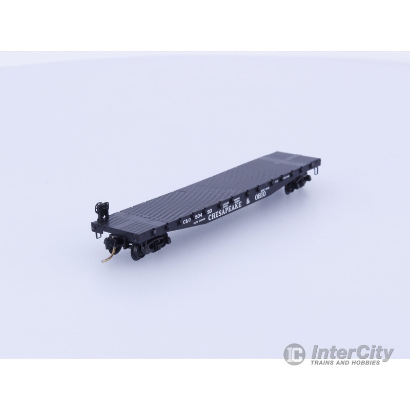 Micro Trains 45100 N Flatcar, 50′ Chesapeake & Ohio , C&O Chesapeake and Ohio (CO) 80420