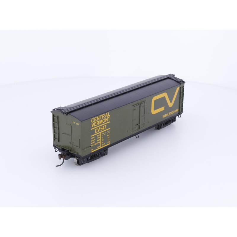 Roundhouse 84645 HO 40′ Wood Milk Car Vermont Railway (VTR) 547