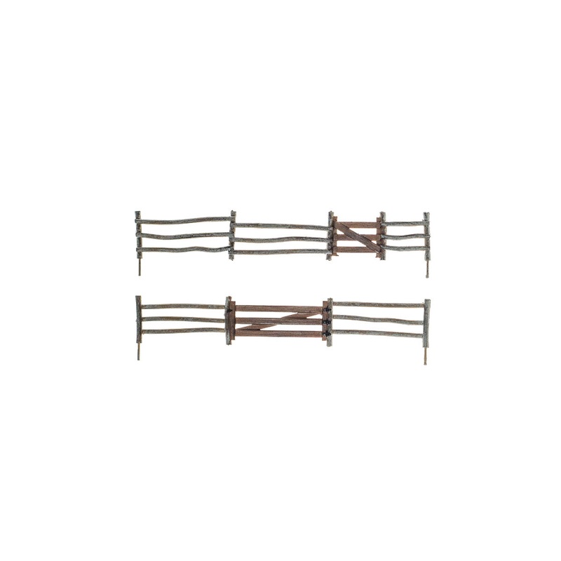 Woodland Scenics WDS A2991 WDS2991 Log Fence – N Scale NEW
