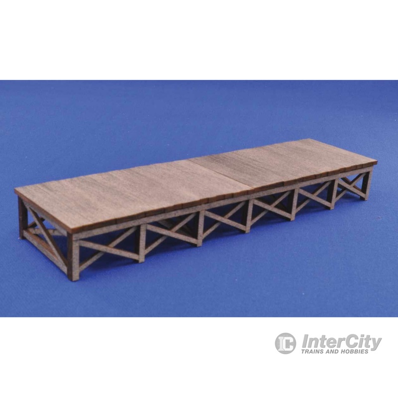 Blair Line 172 Laser-Cut Wood Kit — Loading Dock – 5-3/4 x 1-1/2″ 14.6 x 3.8cm