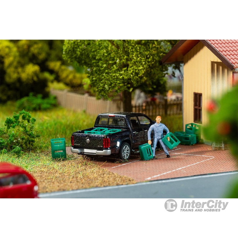 Faller 180878 HO 12 Beer crates without bottles