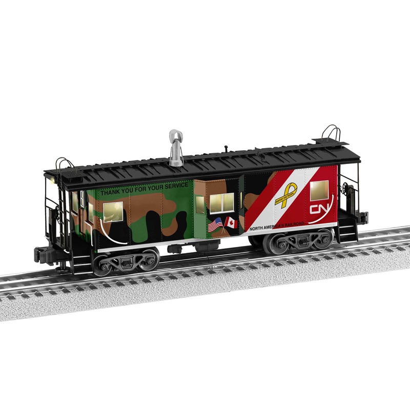 Lionel 2226790 CANADIAN NATIONAL VETERANS BAY WINDOW CABOOSE O SCALE NEW