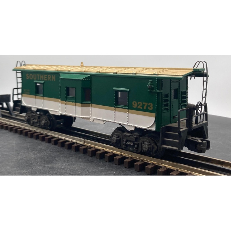 Lionel 6-9273 Southern Bay Window Caboose O SCALE Used Excellent (no smokestack)