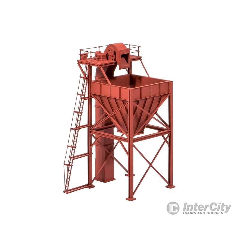 Peco 547 Hopper-Style Steel Coaling Tower – Kit – 4-9/16 x 3-5/8″ 11.6 x 9.2cm