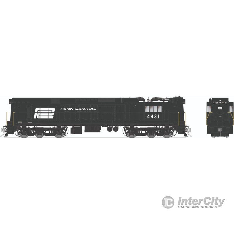 Rapido 052511 HO GE E44a Electric (DC/DCC/Sound): Penn Central: #4441