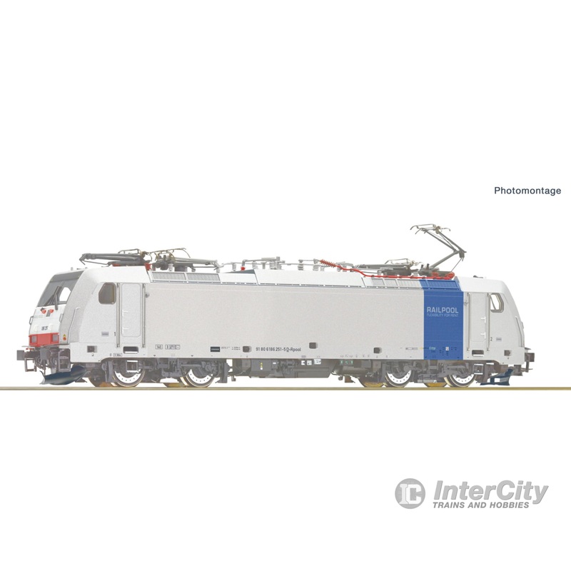 Roco 7500161 HO Electric locomotive 186 251-5, Railpool, DC Analog