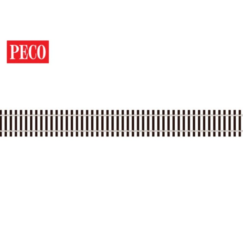 SL-8300 PECO Code 83 North American Style flexible track, 1 metre long, wooden sleepers