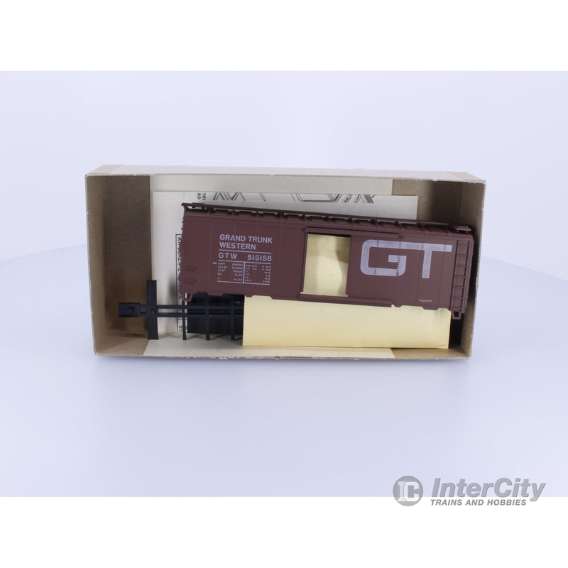 Athearn 1211 HO 40′ Box Car Kit Grand Trunk Western (GTW) 515158