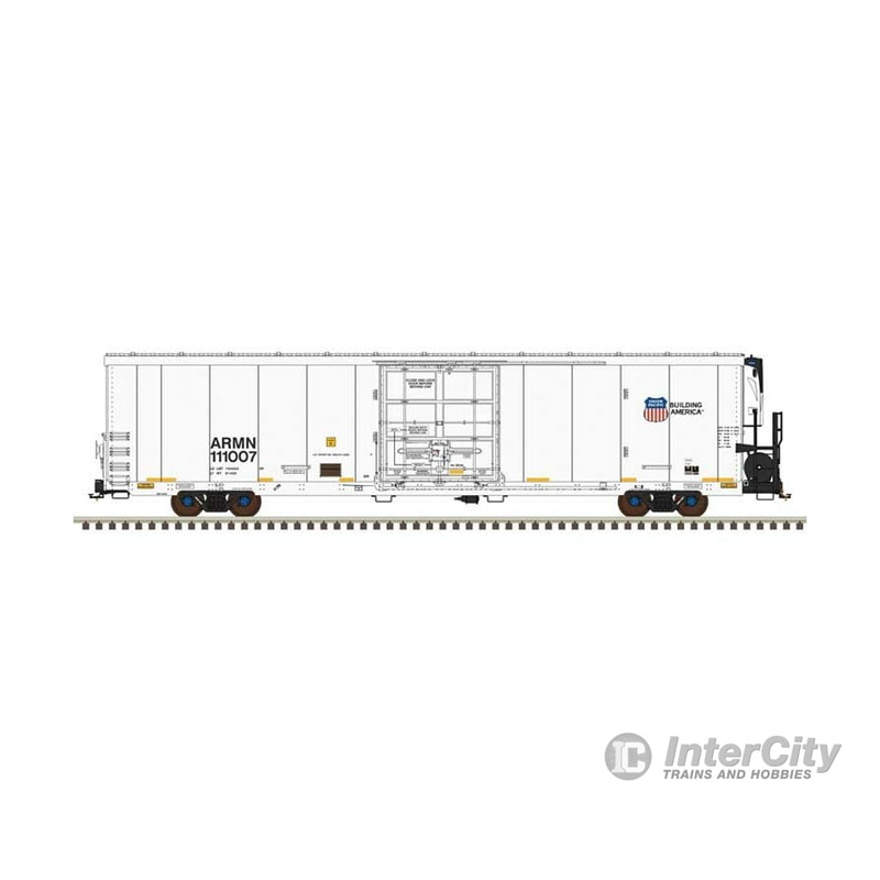Atlas 50006556 TrinityRail(R) 64′ Modern Reefer – Ready to Run — Union Pacific #111253 (white, black, Low Numbers)