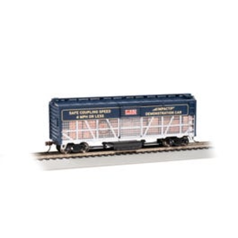 Bachmann 16325  HO Track Cleaning Box Car – LOUISVILLE & NASHVILLE #40550 (Impact Demo Car)