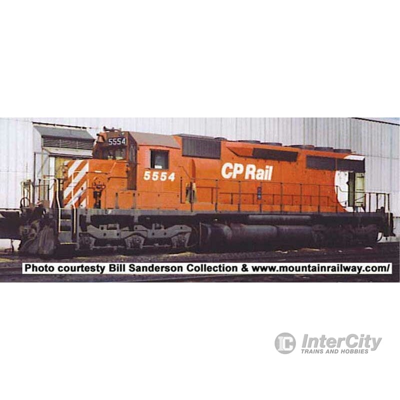 Bowser HO #24948 CP Rail, 8″ Nose Stripe, Large Multi Mark, w/Ditch lights Road #5554 Executive Line