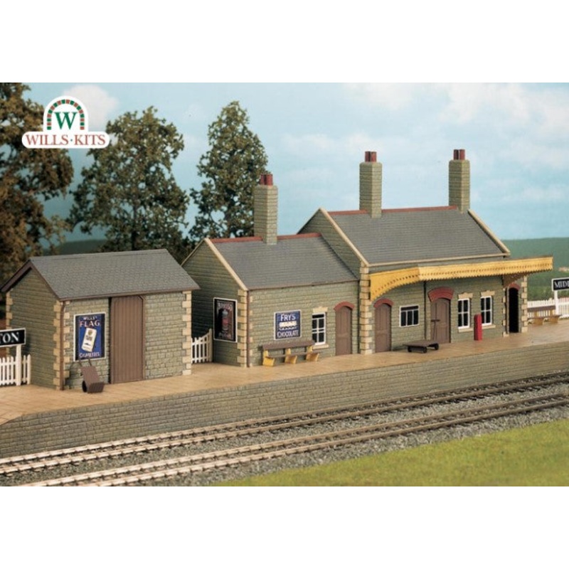 CK17 WILLS Stone Built Station Kit