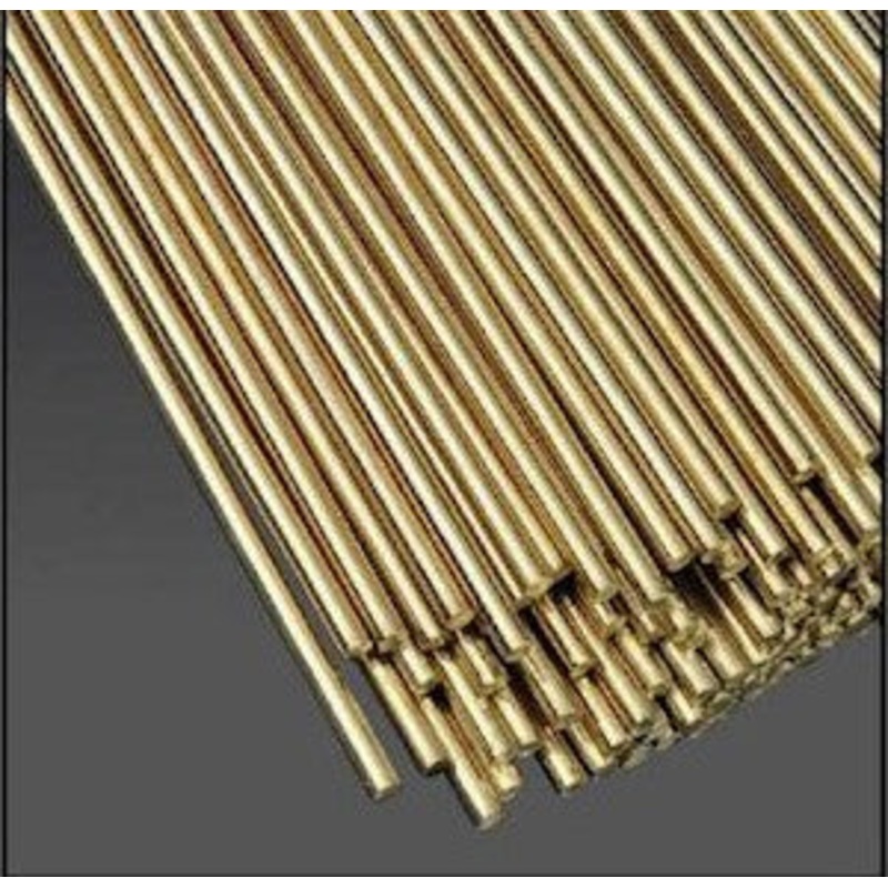 G4M138 GIBSON 0.33mm diameter 12 inch long Straight Brass wire, pack of 10