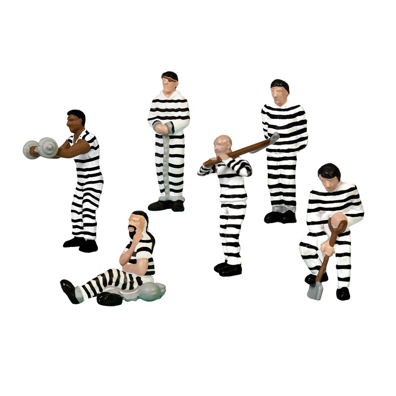 Lionel 1957170 Prison Work Crew Figures HO Scale
