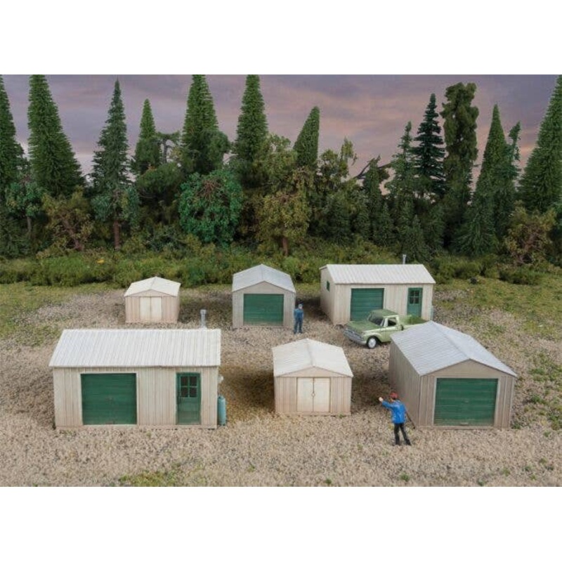 Walthers 933-4123 Metal Yard Shed –Building Kit – HO SCALE NEW