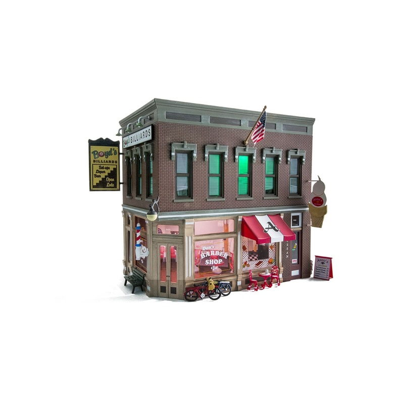 Woodland Scenic WDS BR5844 WDS5844 Corner Emporium – O Scale NEW