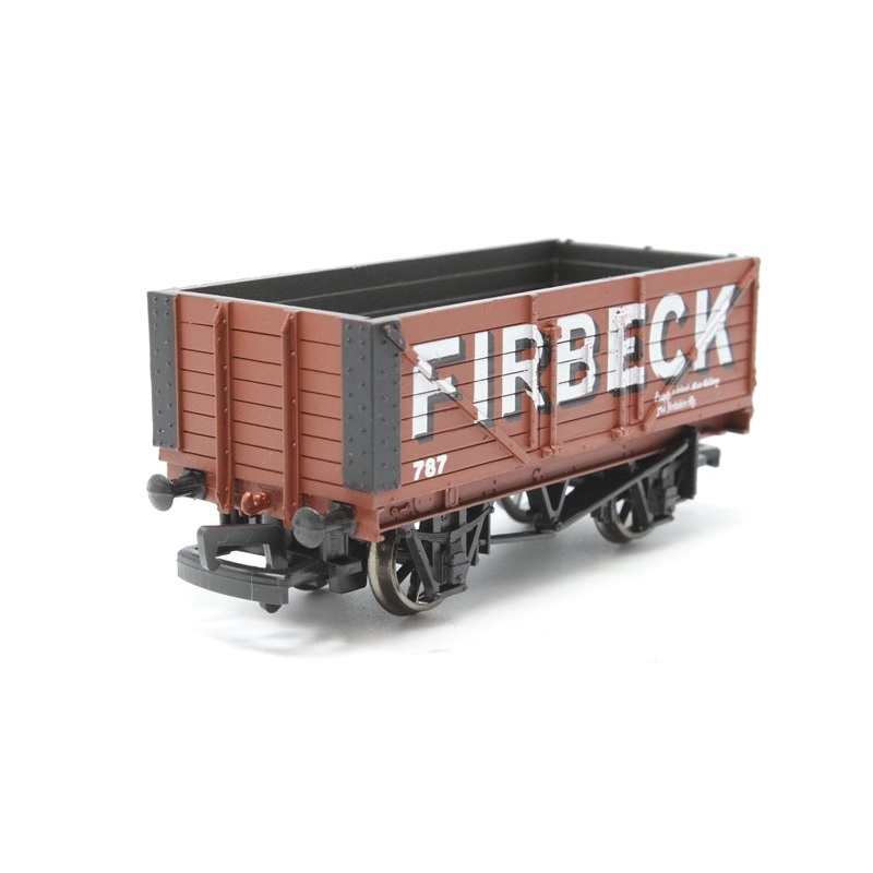 33-100K  BACHMANN 7 Plank Wagon 787 in ‘Firbeck’ Bauxite Livery – Limited Edition for Geoffrey Allison – BOXED