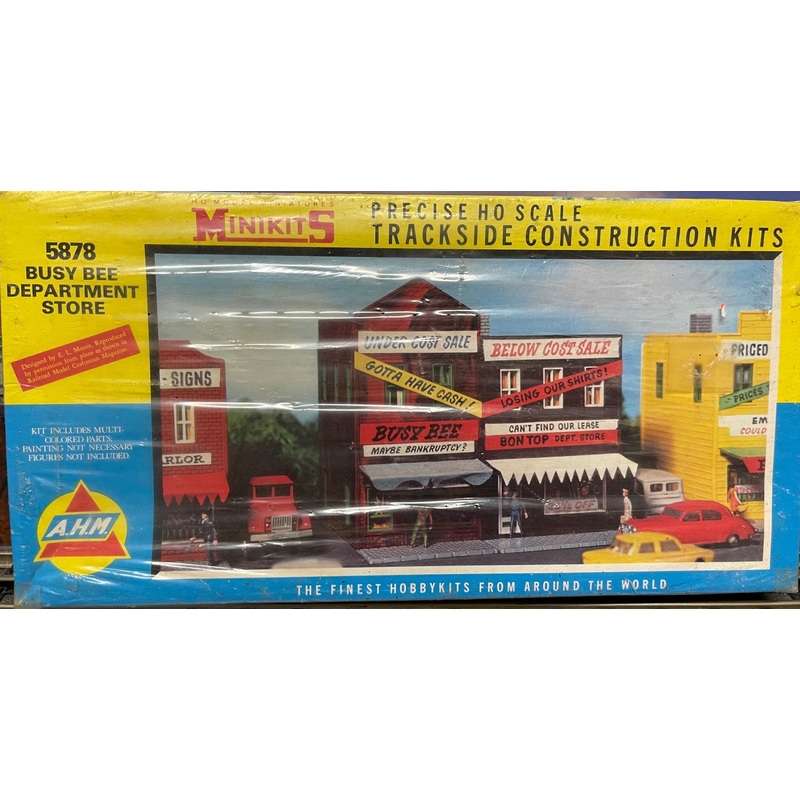 A.H.M. 5878 Busy Bee Department Store HO Building Kit