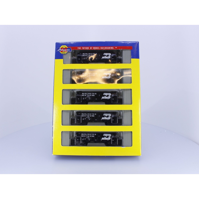Athearn 11083 N 5 Piece 40′ 3 Bay Hopper Set Burlington Northern (BN) 516389-516823
