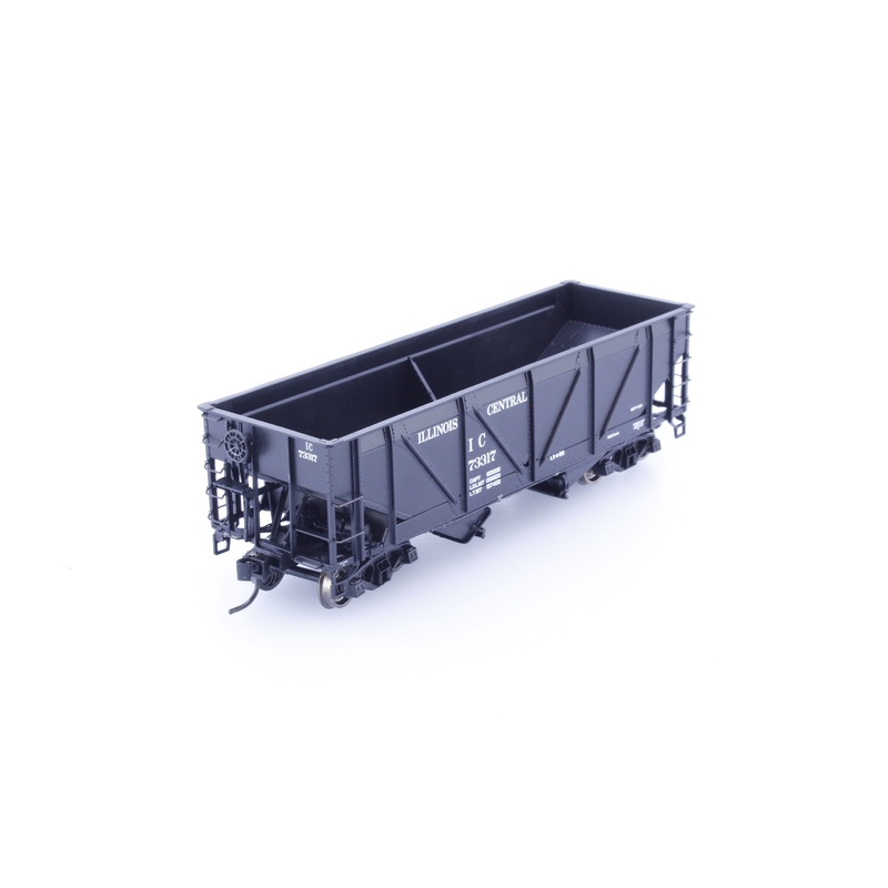 Proto 2000 23522 HO 50 Ton War Emergency Hopper Illinois Central (IC) 73317