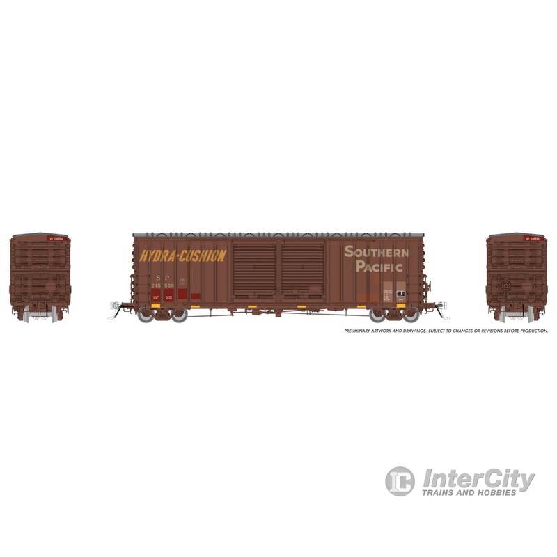 Rapido 170026 HO PC&F B-70-75 Boxcar: Southern Pacific – Patchout: #245556