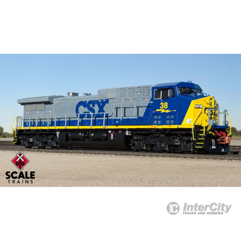 ScaleTrains SXT39105 Rivet Counter N Scale GE AC4400CW, CSX/YN2 60 DCC & Sound Equipped