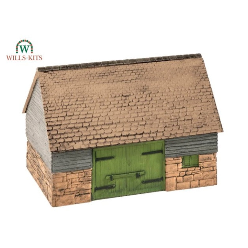 SS30 WILLS  Barn, stone & timber built type kit
