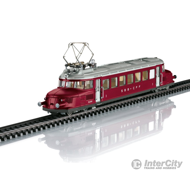 Trix 25860 HO Class RCe 2/4 Fast Powered Rail Car MFX DCC/Sound