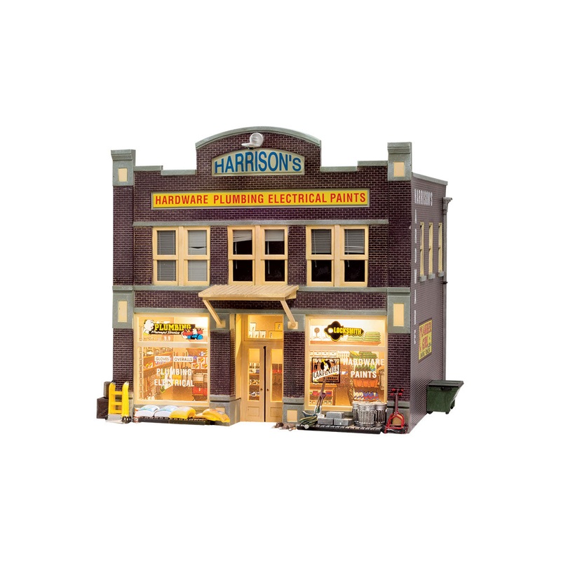 Woodland Scenics WDS BR5842 WDS5842 Harrison’s Hardware – O Scale NEW