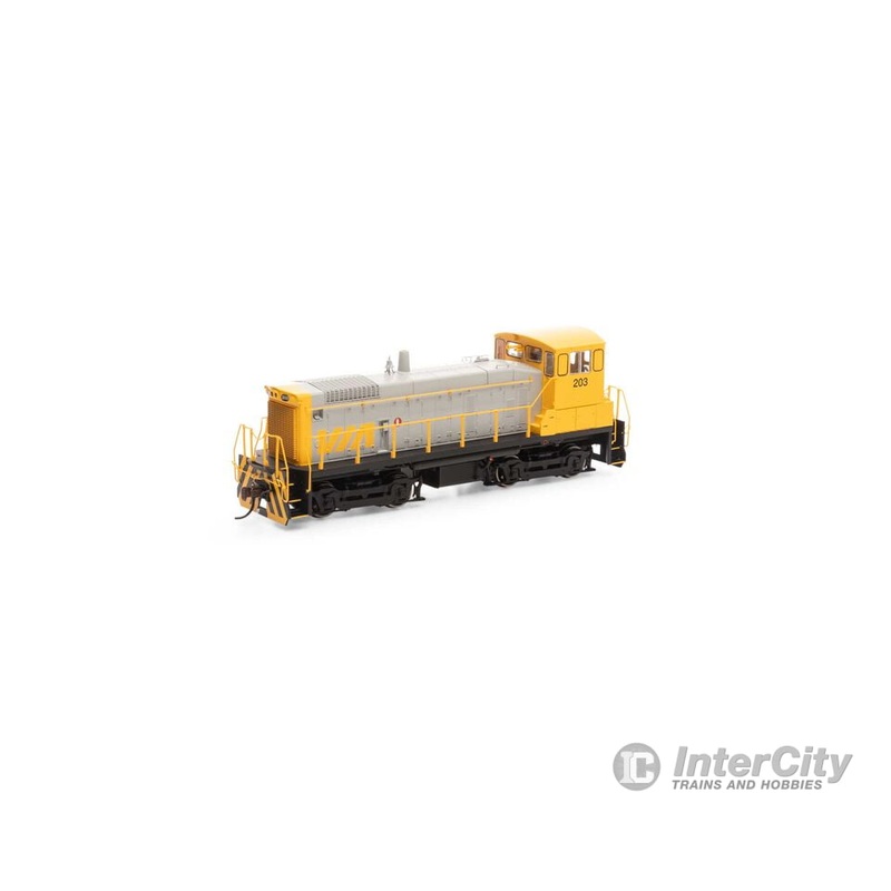 Athearn ATH86848 HO SW1000 Locomotive with DCC & Sound, VIA #203